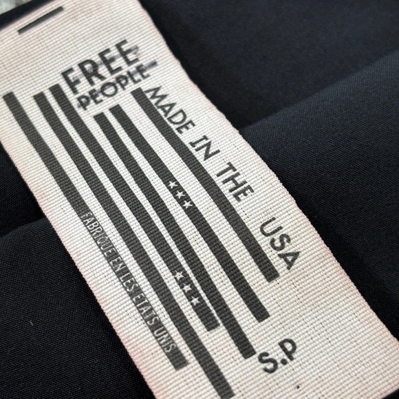 Free People Andy mini slip dress black size small button side - Picture 9 of 10